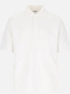 Men's Cotton Polo Shirt White - BURBERRY - BALAAN 3