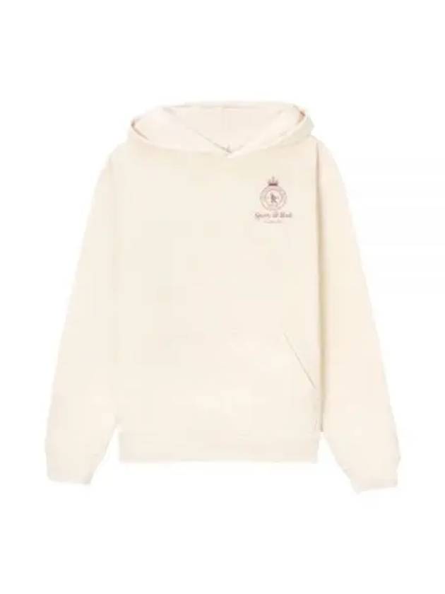 Crown Logo Hoodie Cream - SPORTY & RICH - BALAAN 2