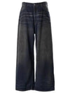 Super Baggy Fit Denim Wide Jeans Dark Blue - ACNE STUDIOS - BALAAN 2