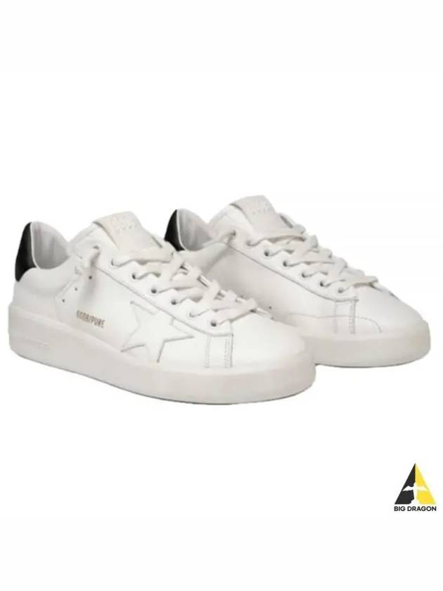 Purestar Black Tab Low Top Sneakers White - GOLDEN GOOSE - BALAAN 2