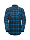 Alvra Cotton Long Sleeve Shirt Black Blue - MAMMUT - BALAAN 2