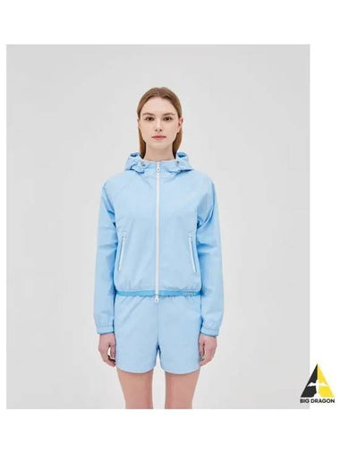 Trena full zip light blue women s training top - DUVETICA - BALAAN 1