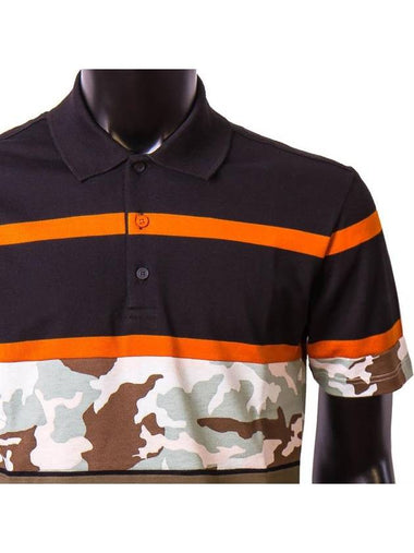 Camo 14S7112 605 281 Men's Collar Short Sleeve TShirt - GIVENCHY - BALAAN 1