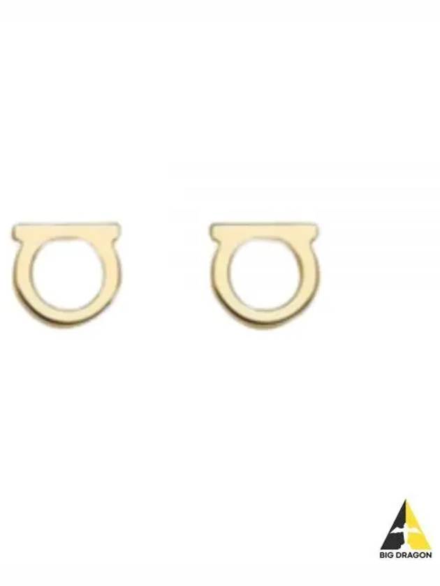 Gancini Earrings Gold - SALVATORE FERRAGAMO - BALAAN 2