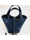 Picotin Lock 18 Tote Bag Navy - HERMES - BALAAN 7