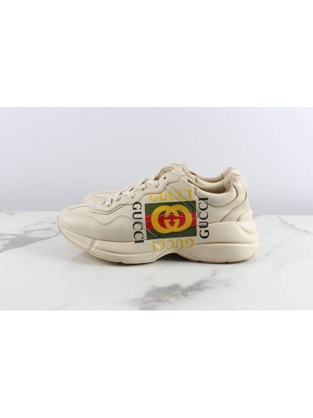 Rhyton square logo sneakers 8 270 - GUCCI - BALAAN 5