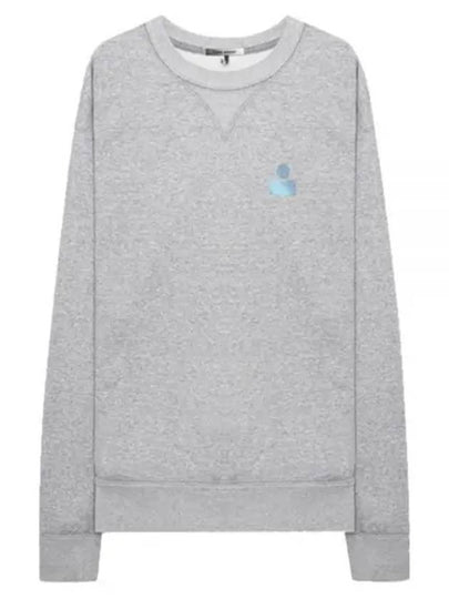 Mike Gradient Logo Sweatshirt Grey - ISABEL MARANT - BALAAN 2