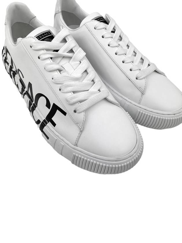 Maxi Logo Sneakers DSU8404 - VERSACE - BALAAN 3