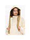 Wadded Hooded Ochre Khaki - LEMAIRE - BALAAN 3