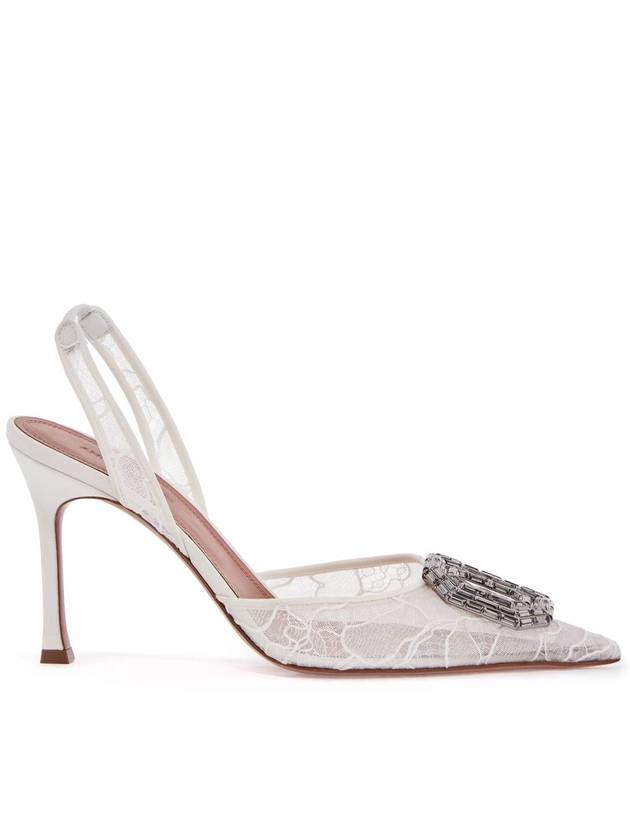 camelia lace slingback pumps - AMINA MUADDI - BALAAN 1