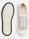 Walk'n' Platform Oblique Embroidered Low Top Sneakers Pink - DIOR - BALAAN 5