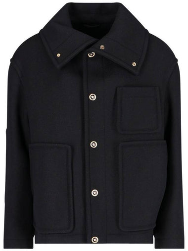 Medusa Wool Blouson Jacket Black - VERSACE - BALAAN 1