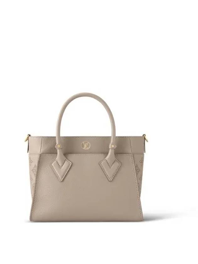 On My Side PM Tote Bag Grey - LOUIS VUITTON - BALAAN 3