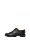 Rubber Sole Longwing Pebble Grain Leather Brogue Loafer Black - THOM BROWNE - BALAAN 2