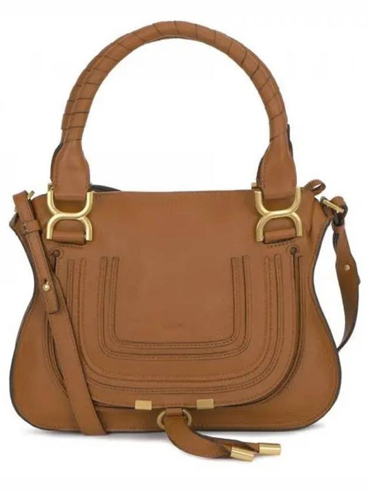 Marci Small Double Carry Tote Bag Tan - CHLOE - BALAAN 2