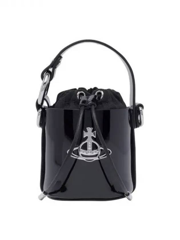 Vivienne Westwood ORB logo leather bucket bag 270895 - VIVIENNE WESTWOOD - BALAAN 1