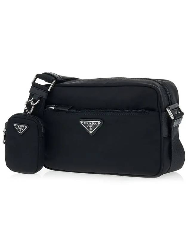 Vera Re-Nylon Cross Bag Black - PRADA - BALAAN 4