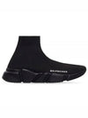 Speed ​​Recycle Knit High Top Sneakers Black - BALENCIAGA - BALAAN 2