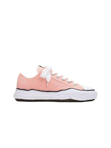 Peterson Original Sole Canvas Low Top Sneakers Pink - MIHARA YASUHIRO - BALAAN 1