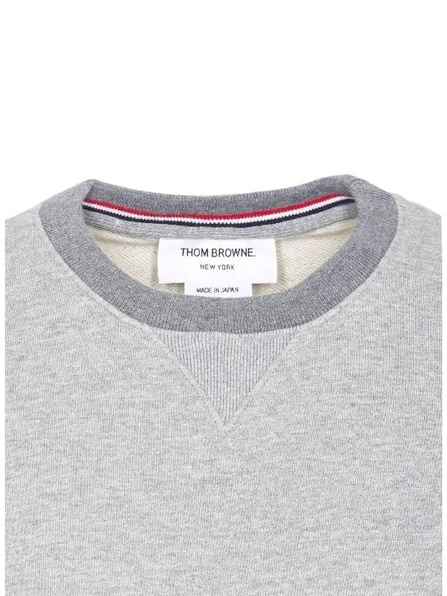 4 Bar Striped Knit Top Grey - THOM BROWNE - BALAAN 3