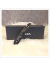 Saffiano Key Holder Black - PRADA - BALAAN 5