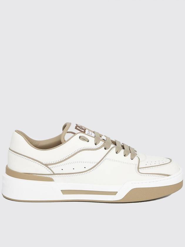 Dolce &amp; Gabbana New Roma sneakers in calfskin - DOLCE&GABBANA - BALAAN 1