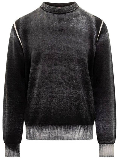 K Larence B Knit Top Black - DIESEL - BALAAN 2