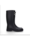 Boots Caoutchouc Black - CHANEL - BALAAN 3