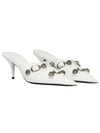 Cagole 70mm Mule Optic White - BALENCIAGA - BALAAN 2