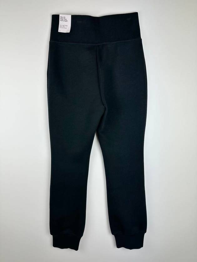 Sportswear Tech Fleece High Waist Slim Zipper Track Pants Black - NIKE - BALAAN 5