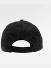 triangle logo re-nylon ball cap black - PRADA - BALAAN 5