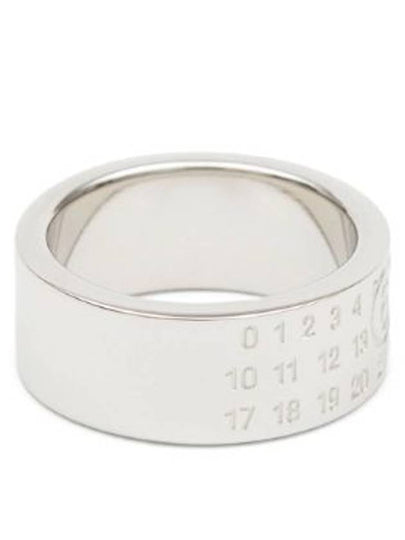 Men's Numeric Minimal Signature Ring Silver - MAISON MARGIELA - BALAAN 2