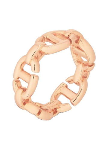 CD Navy Metal Ring Pink Gold - DIOR - BALAAN 1