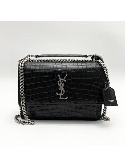 Crocodile sunset bag medium 442906 - SAINT LAURENT - BALAAN 2