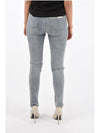 Denim Cotton Skinny Jeans Blue - PHILIPP PLEIN - BALAAN 4