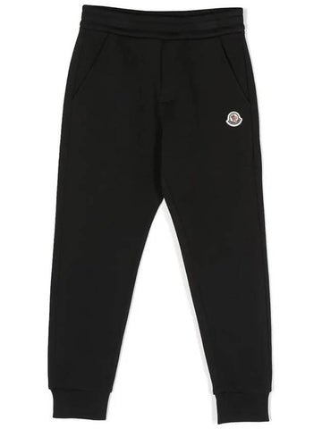 Kids Training Jogger Pants Black 8H00006899PS 999 - MONCLER - BALAAN 1