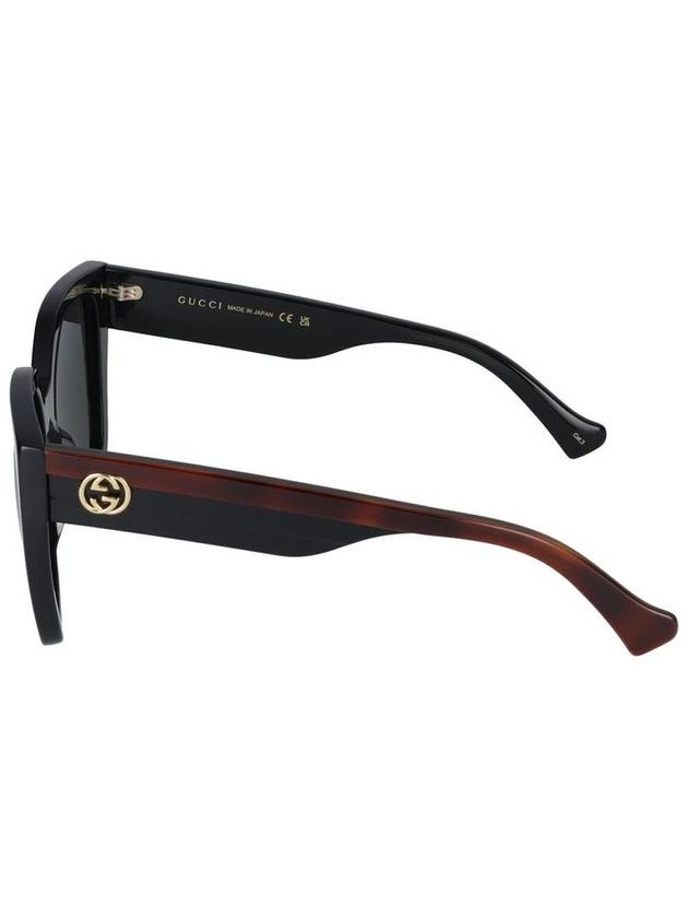 Eyewear Interlocking G Square Frame Sunglasses Black - GUCCI - BALAAN 4