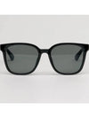 Eyewear Square Oversized Horn-Rimmed Sunglasses Black - GUCCI - BALAAN 3