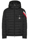 BERARD logo patch padded jacket black 1A000 12 54A81 999 - MONCLER - BALAAN 1