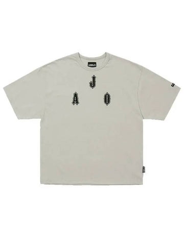 Diamond Logo T Shirt LIGHT GRAY - AJOBYAJO - BALAAN 1