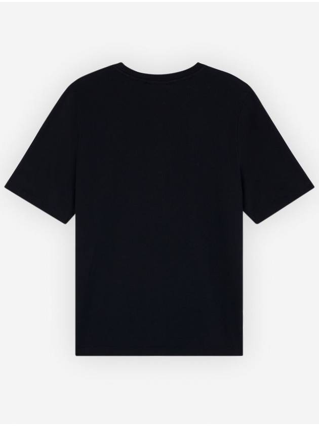 Speedy Fox Patch TShirt Short Sleeve Black - MAISON KITSUNE - BALAAN 2