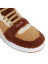 CT-02 Scratch Shearling Mid Low Top Sneakers - CELINE - BALAAN 6