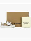 Vintage Check Low Junior Low Top Sneakers - BURBERRY - BALAAN 5