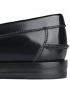 Tassel GG Supreme Canvas Leather Loafers Black - GUCCI - BALAAN 7