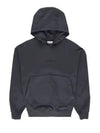 Cotton Fleece Embroidered Logo Hoodie Steel Grey - STONE ISLAND - BALAAN 2