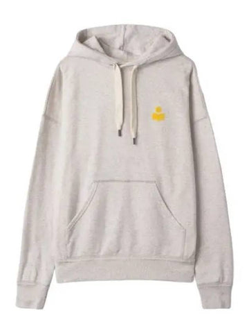 Malek Hooded Ecru Yellow Sweatshirt - ISABEL MARANT - BALAAN 1