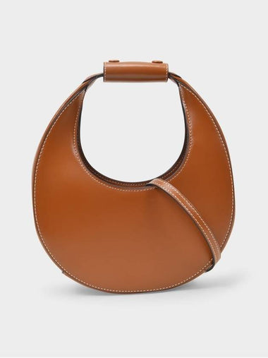 Mini Moon  Handbag - Staud - Tan - Leather - STAUD - BALAAN 1