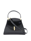 Geometric Handbag Cross Bag Black - SALVATORE FERRAGAMO - BALAAN 1