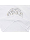 Studded Medusa Crop Short Sleeve T-Shirt White - VERSACE - BALAAN 9