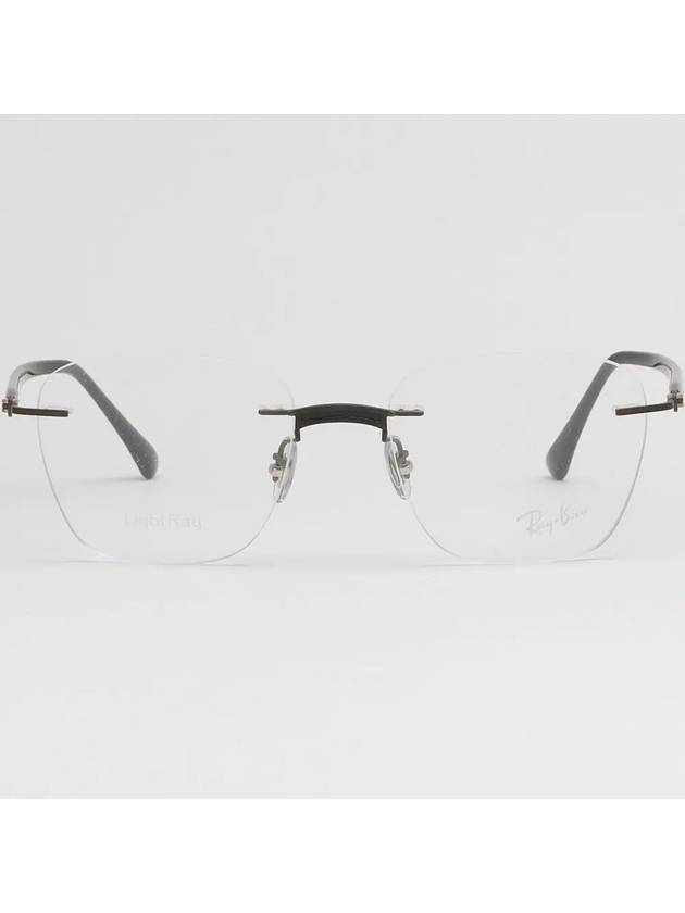 Glasses Frame RB8769 1128 Titanium Rimless LightRay - RAY-BAN - BALAAN 3